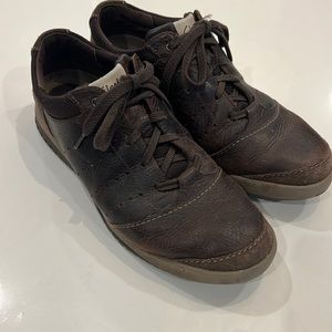Clarks leather shoes
